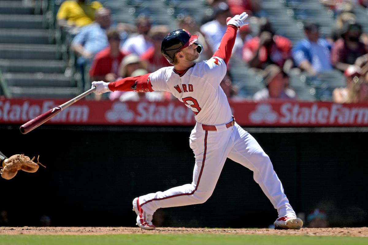 Ward’s Grand Slam Helps Angels Erase Six-Run Deficit in Victory Over A’s