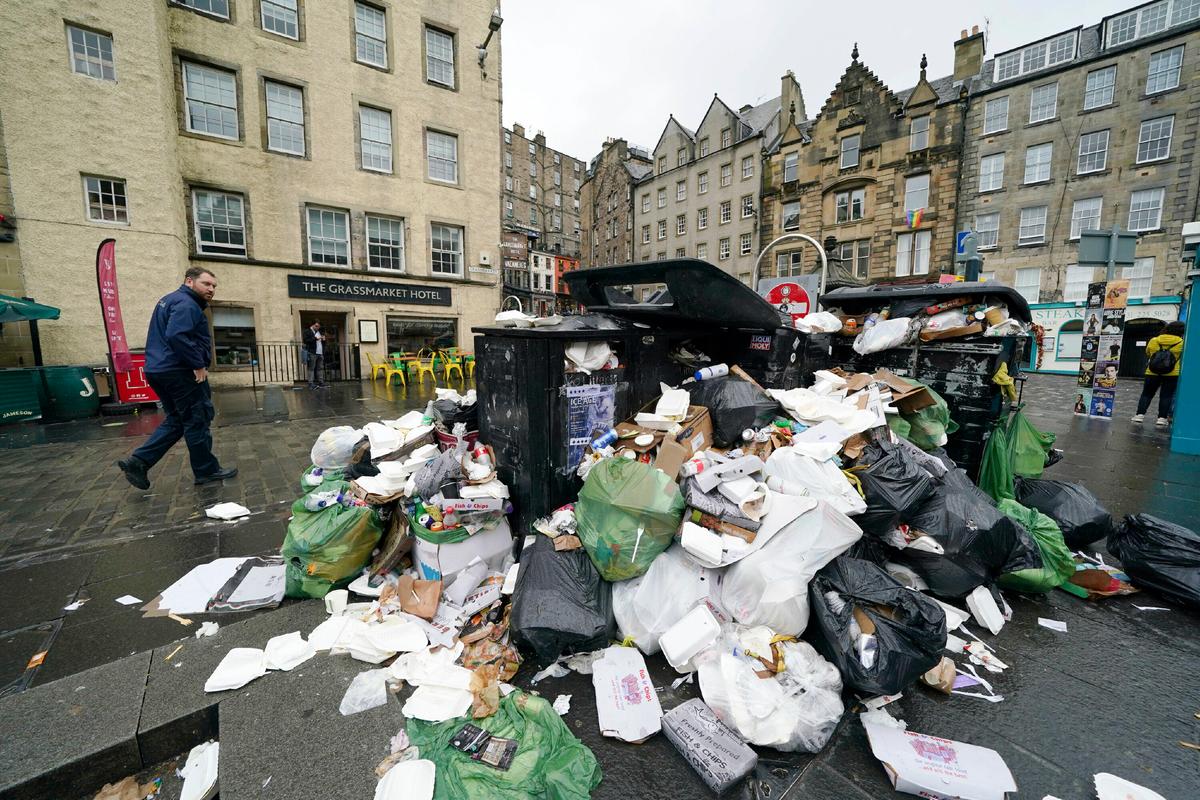 Unions Confirm 8 Days of Bin Strikes Across Scotland