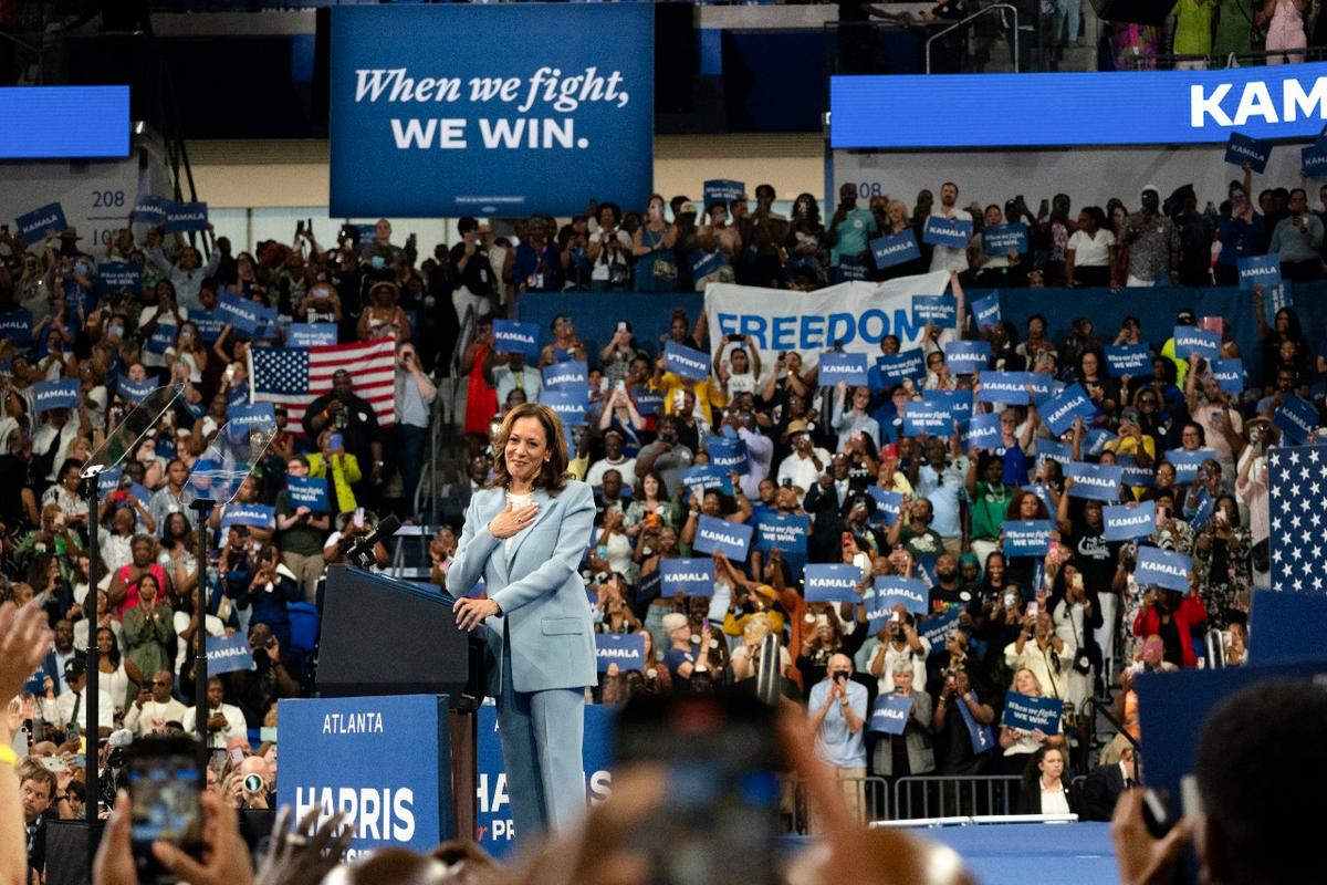 Harris Rallies Energized Democrats in Atlanta