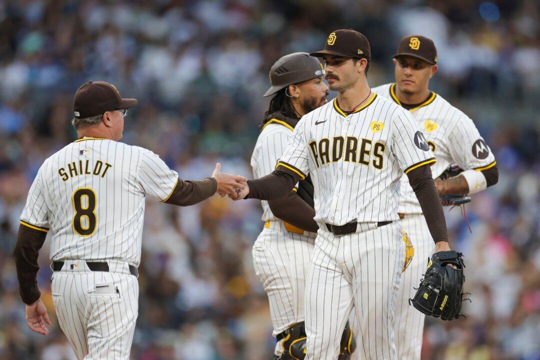 Cease Pitches Padres Past Dodgers as Kershaw Struggles in Second Start of Season