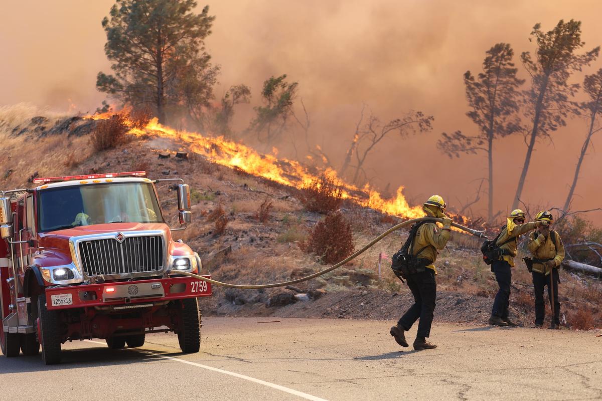 Northern California Wildfire Expands, Now 4th-Largest in State History