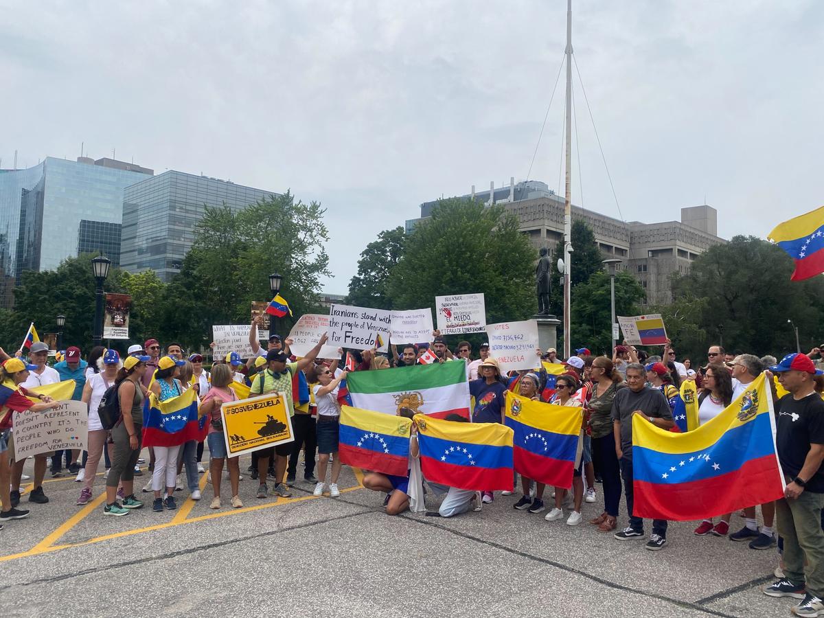 Protesters Demand Stronger Canadian Response to ‘Rigged’ Venezuelan Election