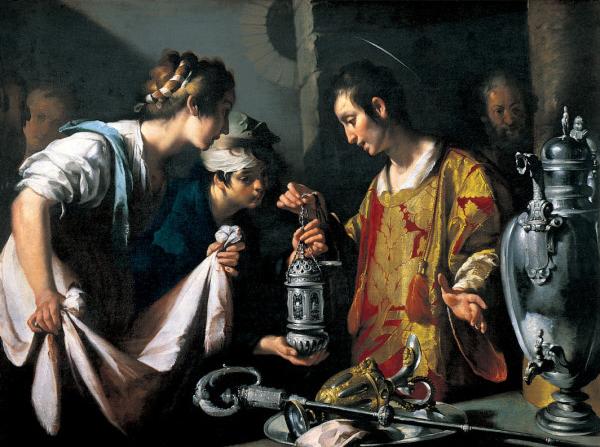 “St. Lawrence Distributing the Riches of the Church,” circa 1625, Bernardo Strozzi. St. Louis Art Museum, St. Louis, Mo. (Public Domain)