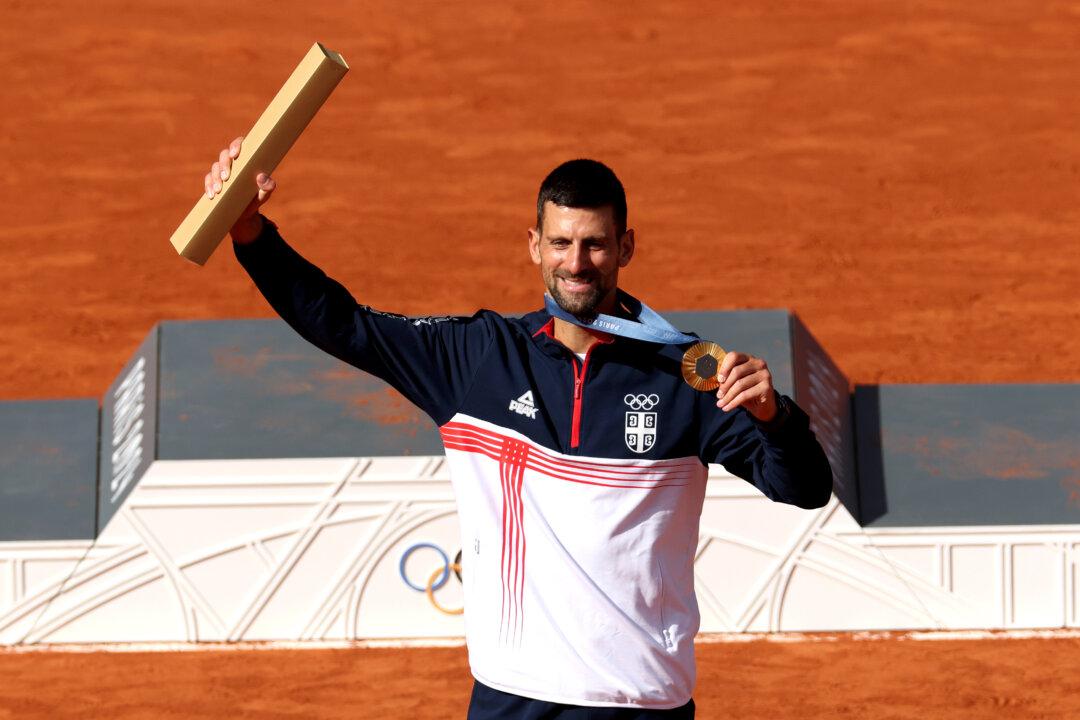 Novak Djokovic Wins His First Olympic Gold Medal by Beating Carlos Alcaraz
