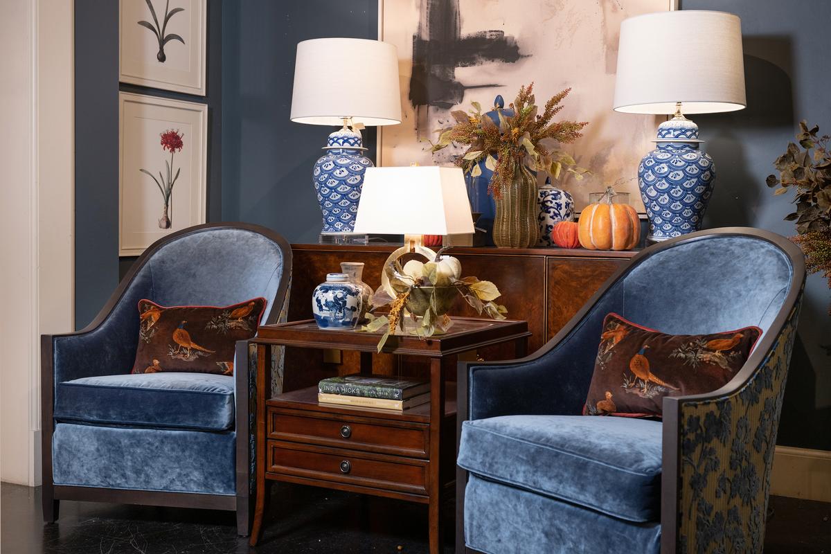 Tying a Space Together: Combining Wood Furniture and Upholstery