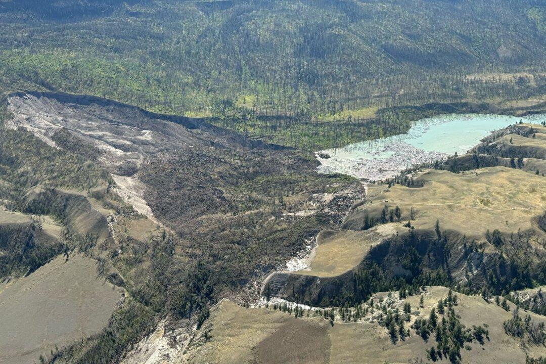 Over-Top Move of Water at BC Landslide Site Expected Within Hours, Says Government