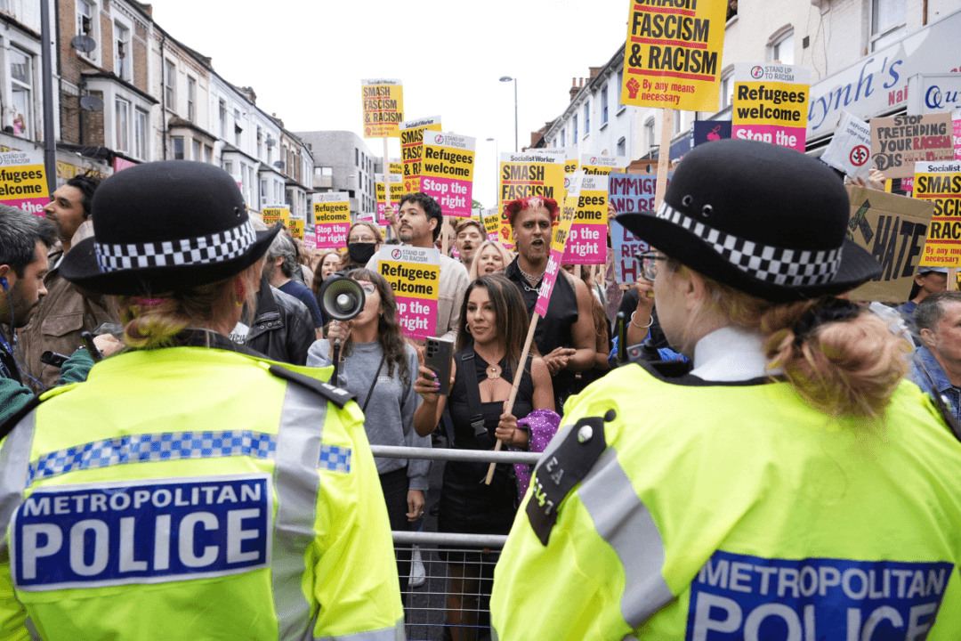 Man Arrested on Suspicion of Encouraging Murder at Counter-Demonstration