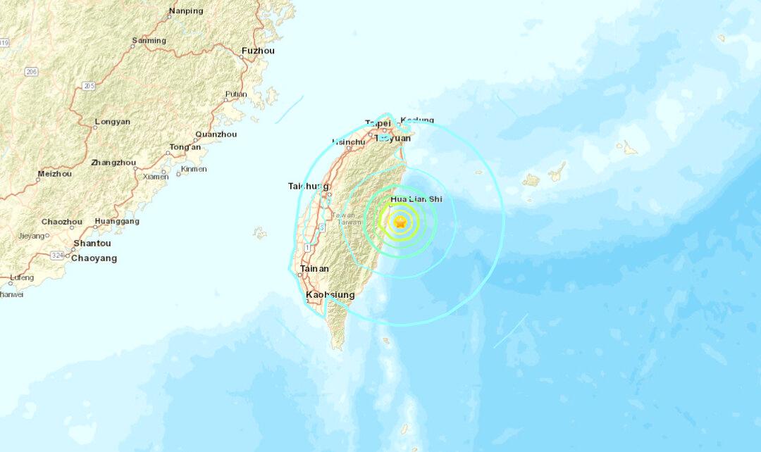 Taiwan Hit by Another Big Quake, No Immediate Reports of Damage