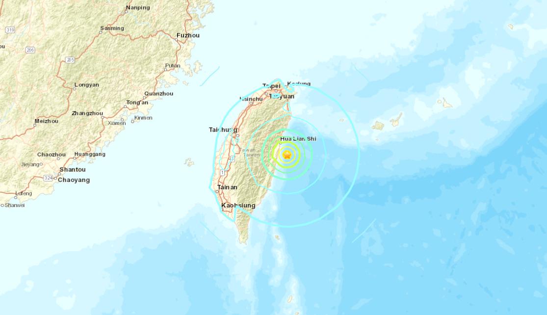 Taiwan Hit by Another Big Quake, No Immediate Reports of Damage