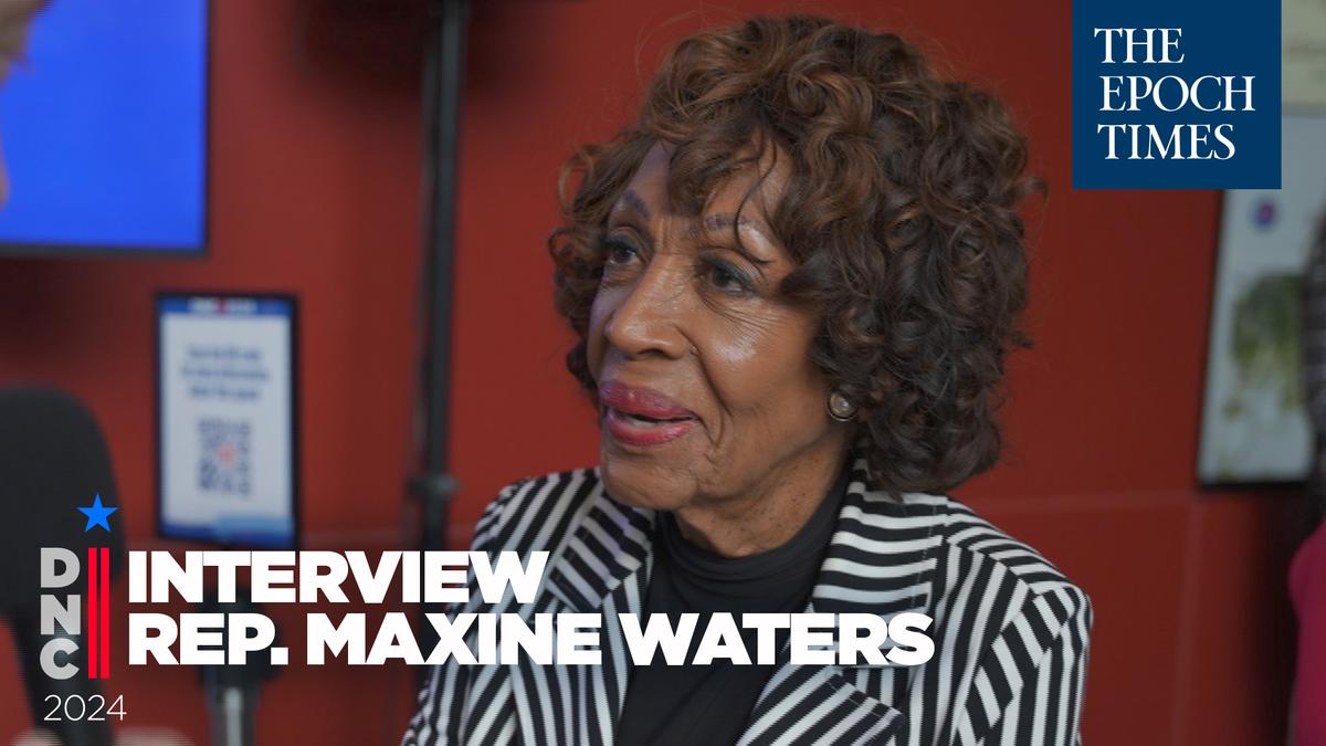 Rep. Maxine Waters: Harris-Walz Brings ‘New Light and New Hope’