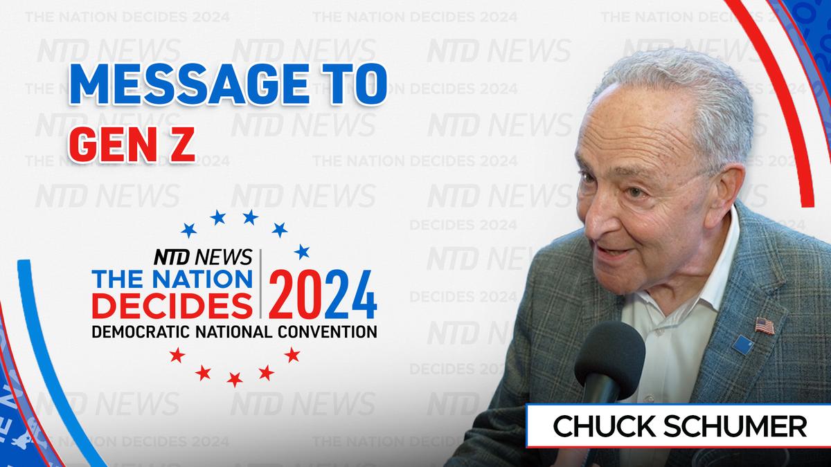 ‘We’re Coming to Help You’: Schumer to Gen Z Voters