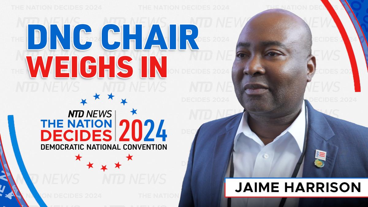 DNC Chairman Shares Why He’s Excited to Support Kamala Harris