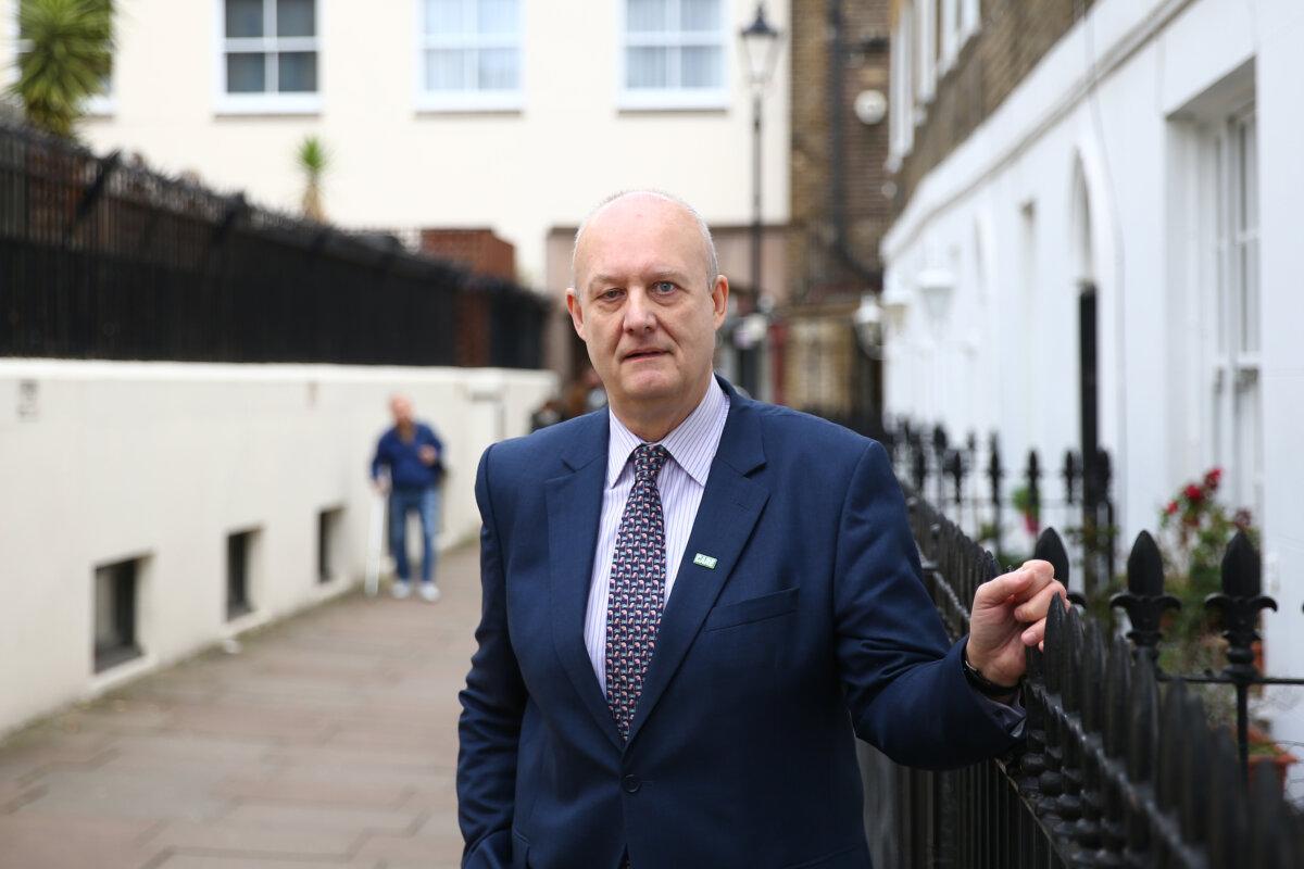 Professor Martin Green, chief executive of Care England, in London on Feb. 4, 2020. (Hollie Adams/Getty Images)