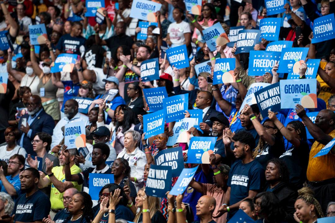 Harris Campaigns in Georgia, Seeking to Boost Voter Turnout in Key Battleground State