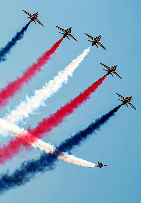 Day in Photos: A Threat of Landslides, an Airshow in Egypt