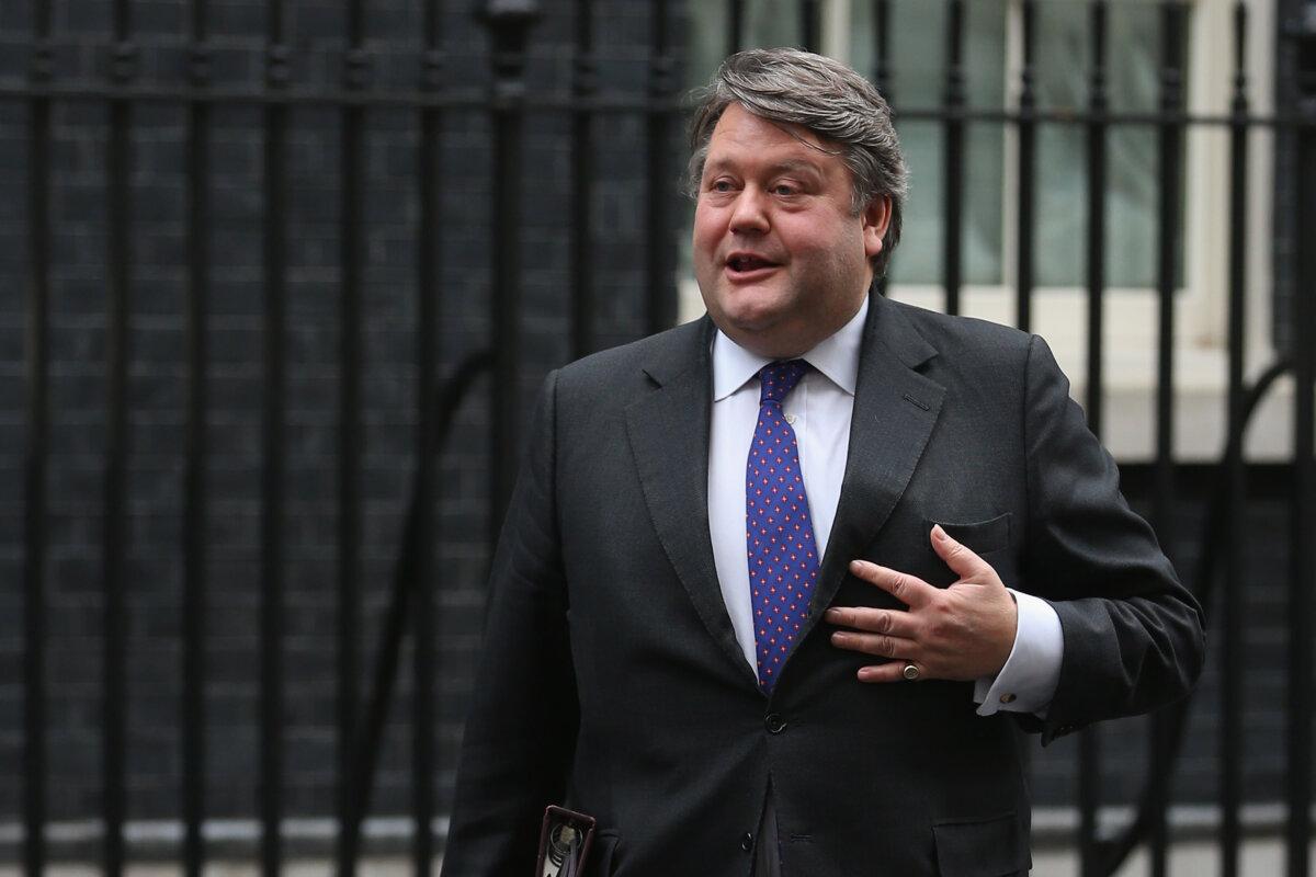 Lord Strathclyde leaves 10 Downing Street in London on Jan. 7, 2013. (Dan Kitwood/Getty Images)