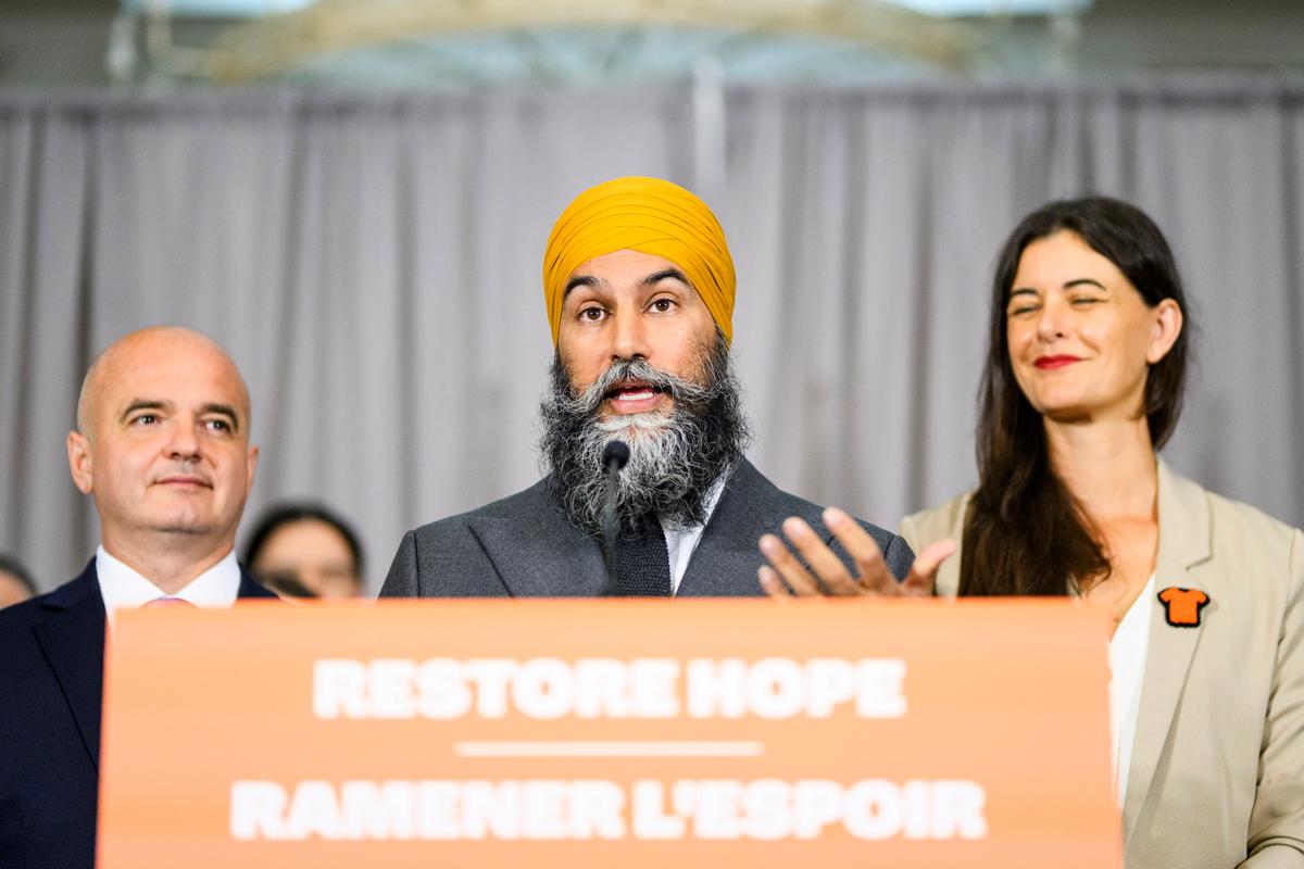 Singh Says NDP Opposes Liberals’ Version of Carbon Tax, Will Present His Own Plans