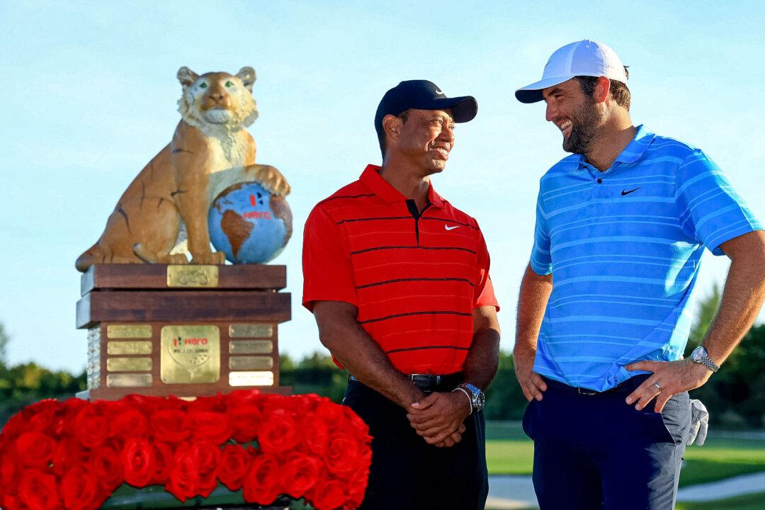 Emerging From Tiger’s Shadow, Scheffler Is Soaring