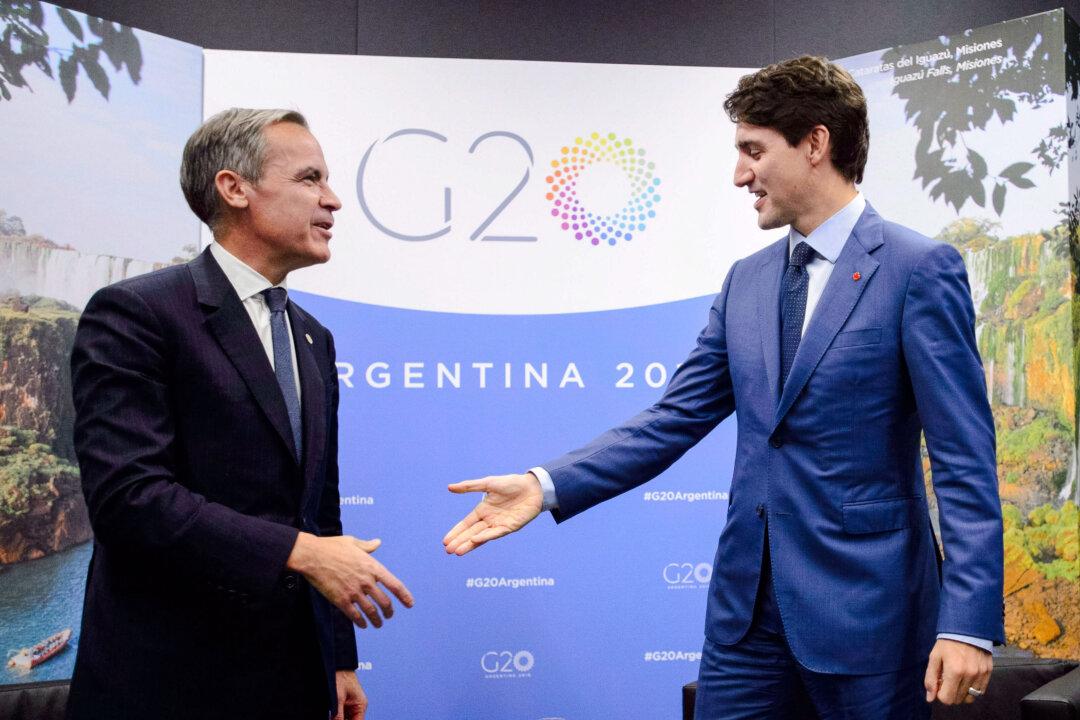 Liberal Party Names Mark Carney as New Trudeau Adviser