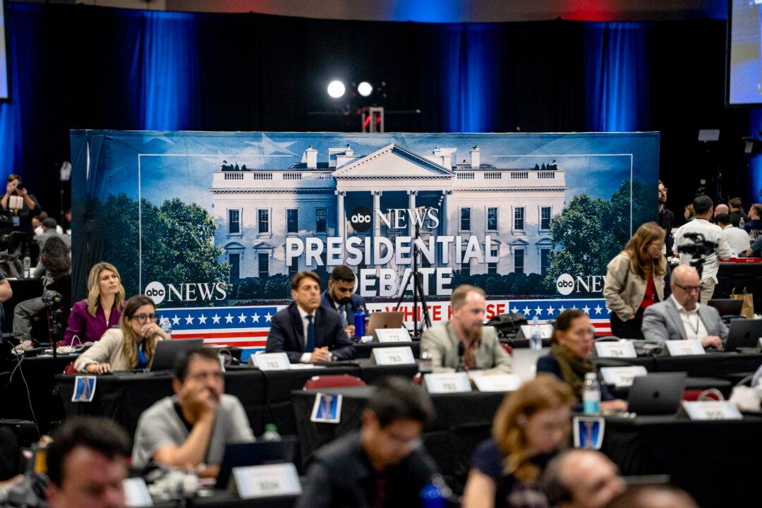 Opinions Divided Over Trump–Harris Debate as Former President Makes Spin Room Visit