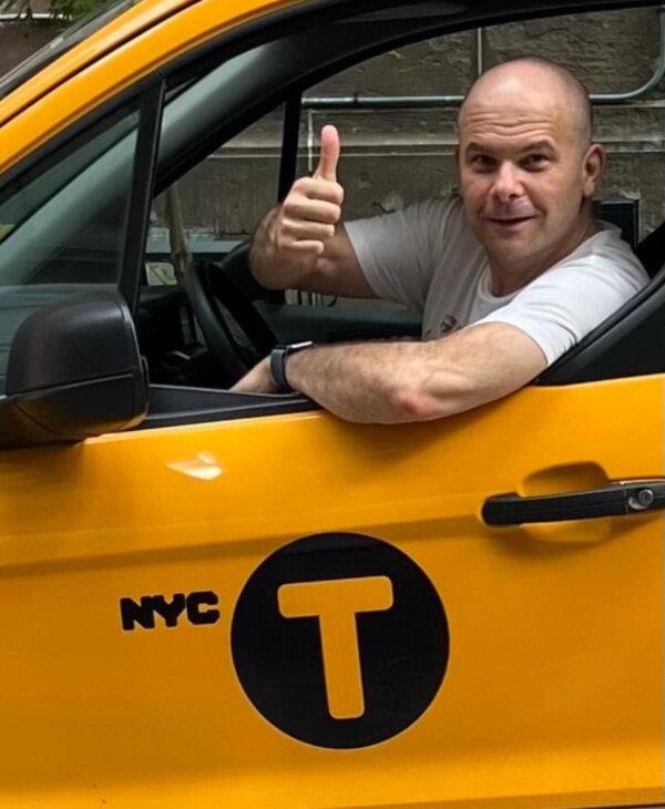 New York actor Tom Paolino works as a yoga teacher, taxi driver, and hockey coach. (Courtesy of Mrs. Paolino)