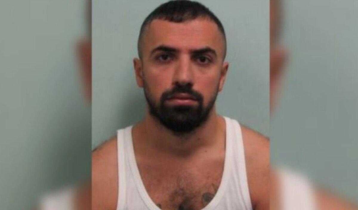 Izzet Eren after his arrest in Chisinau, Moldova, on May 26, 2022. (Metropolitan Police/PA)