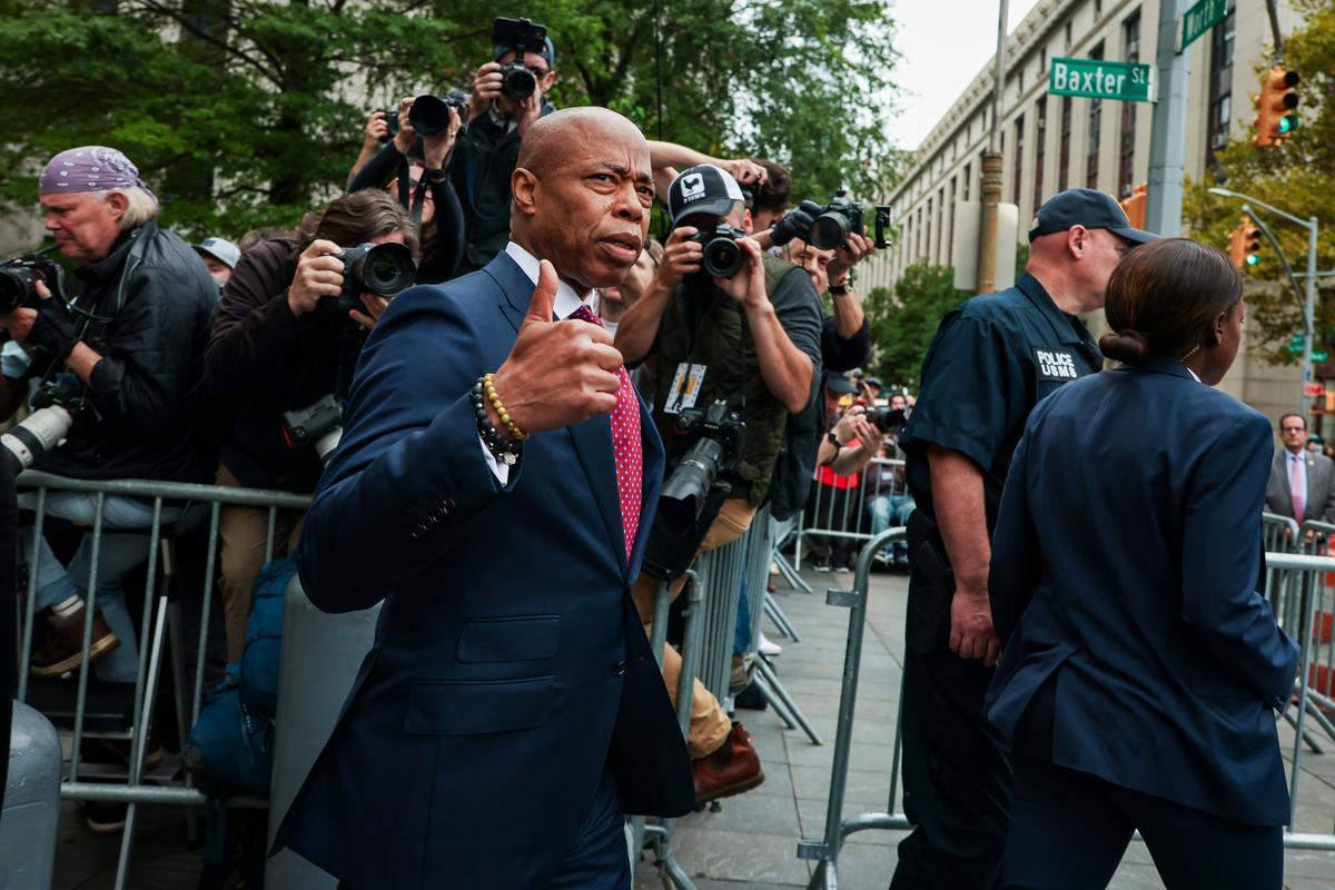 Eric Adams Pleads Not Guilty in Corruption Case