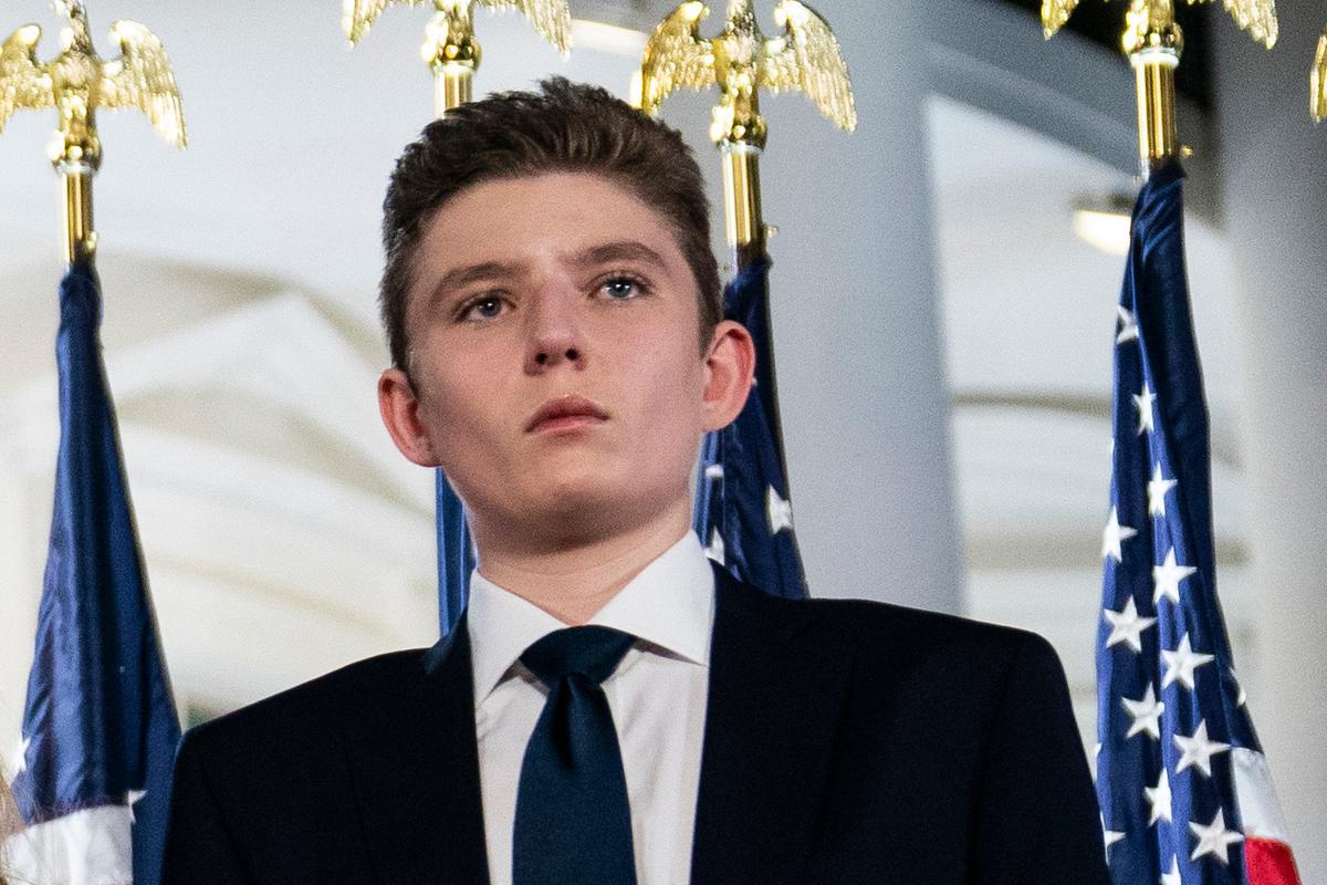 Trump’s Youngest Son, Barron, Enrolls at New York University
