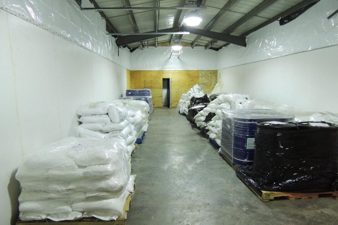 30 Tonnes of Chemicals Seized in BC Destined for Drug Production: RCMP