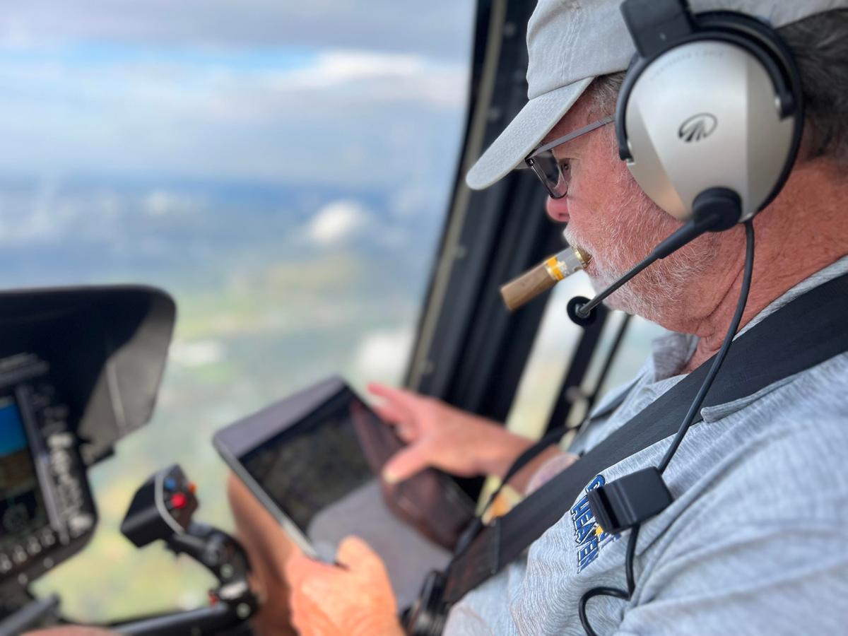 Helicopter Pilot Undertakes Rescue Missions in Hurricane Helene Aftermath