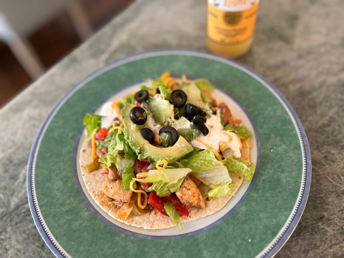 Get a Good Start on Halloween With These Chicken Tostadas