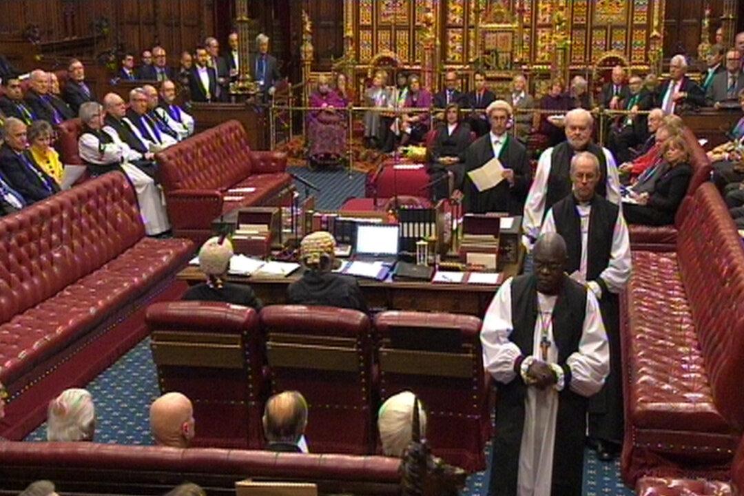 Conservative MPs Call to Remove Bishops From House of Lords