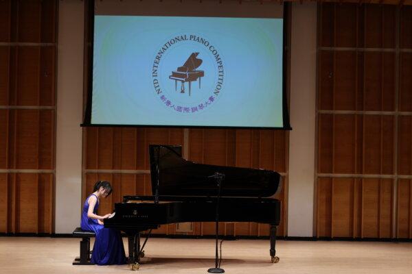 Shannon Chiang competes at NTD's 7th International Piano Competition in New York City on Oct. 16, 2024. (Zhang Xuehui/The Epoch Times)