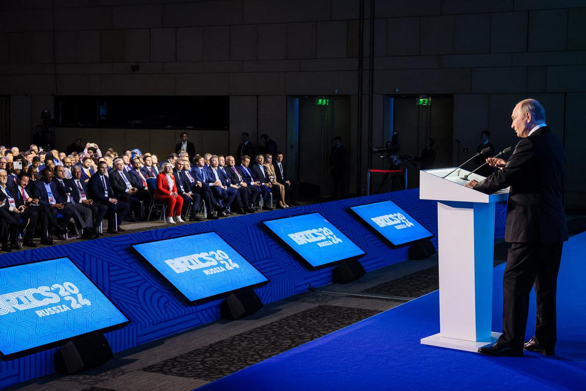 ‘This Is Our Business’: Putin Responds to Claims That North Korean Troops Are in Russia