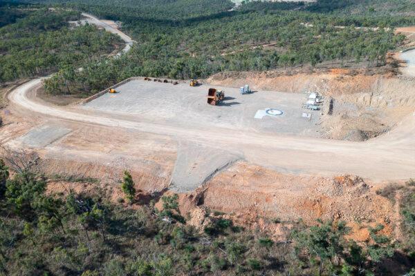 Photo of land clearing and preparation for the Clarke Creek wind farm in central Queensland, Australia. (Courtesy of Steven Nowakowski)