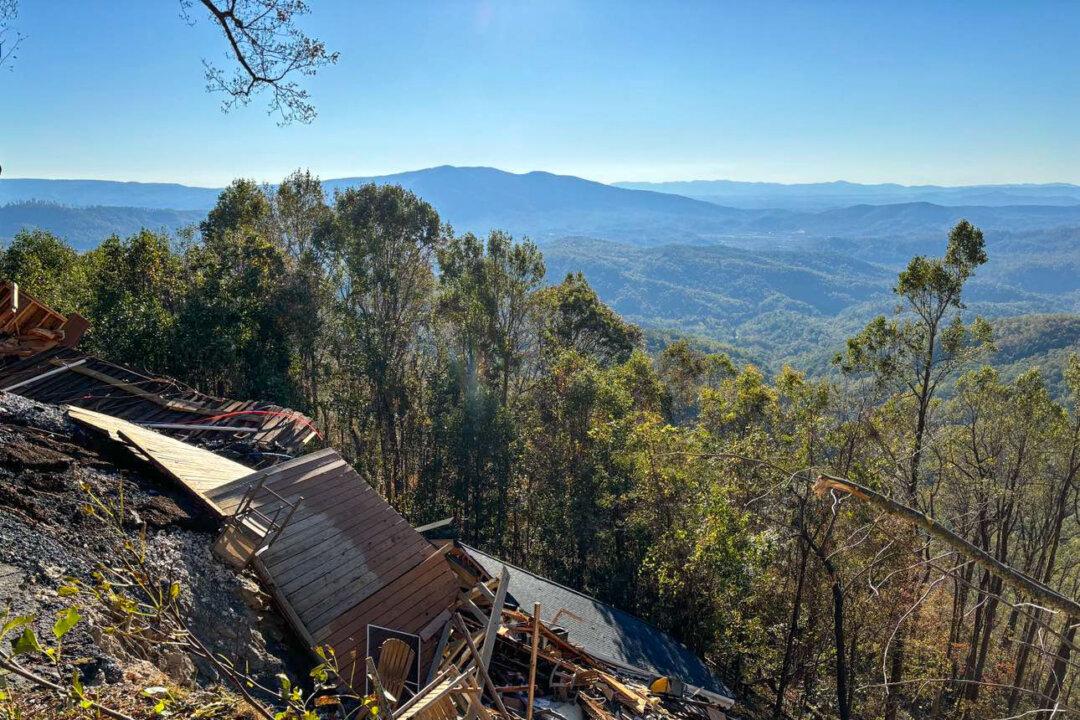 Hurricane-Relief Camp in Western North Carolina Draws Volunteers From Around the Country