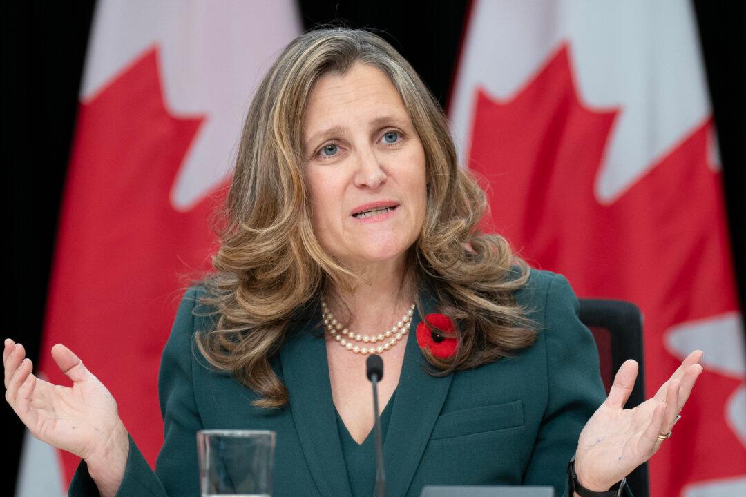 ‘Not How We Do Things,’ Freeland Rejects Secret Liberal Leadership Ballot Idea