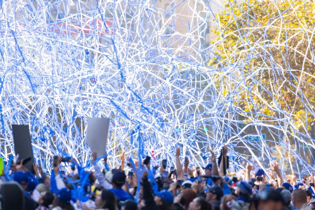 200,000 Revelers Crowd the Streets for Los Angeles Dodgers World Series Celebration