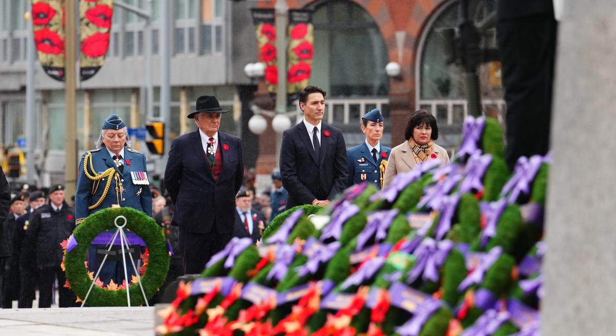Veterans’ Sacrifice Is Why Canada Is Free, PM Says on Remembrance Day