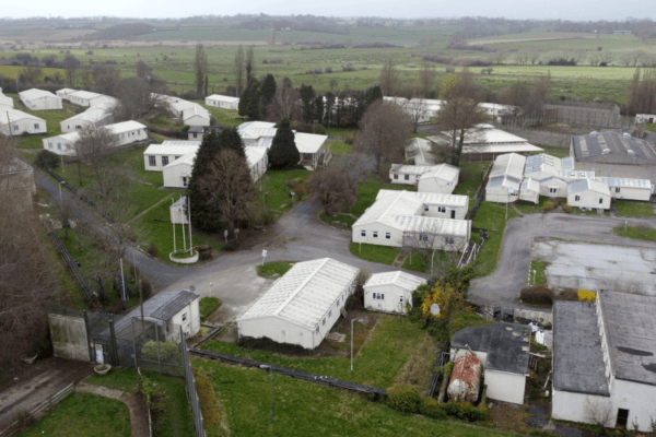 A view of HMP Northeye in Bexhill-on-Sea, East Sussex, on March 30, 2023. (Gareth Fuller/PA Wire)