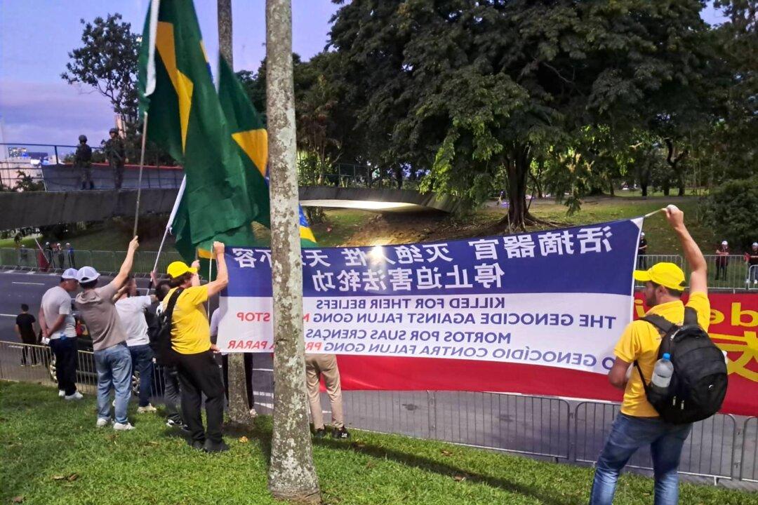 Brazilian Falun Gong Practitioners Harassed as Chinese Delegation Arrived at G20