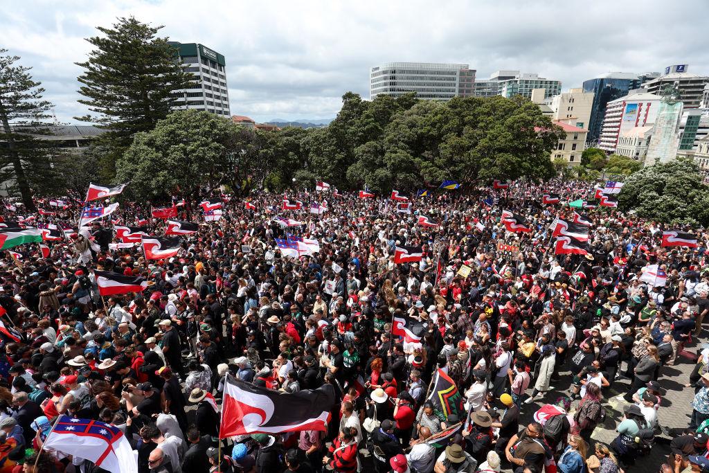 40,000 Complete Long March to Parliament Against Bill Limiting Unique Maori Rights