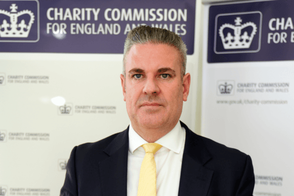 Charity Commission Chief Executive David Holdsworth ahead of the publication of the commission's report into the Captain Tom Foundation in Liverpool, England, on Nov. 20, 2024. (Peter Byrne/PA Wire)