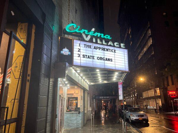 Cinema Village in New York City on Nov. 21, 2024. (Sarah Lu/The Epoch Times)