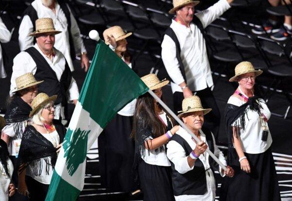 Norfolk Island's sense of independence from Australia is illustrated by the fact that the territory sends its own team to international sporting contests. (ANTHONY WALLACE/AFP via Getty Images)