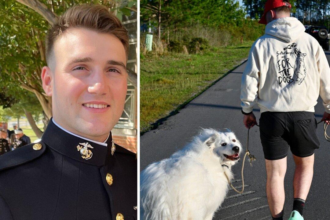 VIDEO: Marine Goes Running With Shelter Dogs to Help Them Get Adopted—‘It’s Incredibly Rewarding’