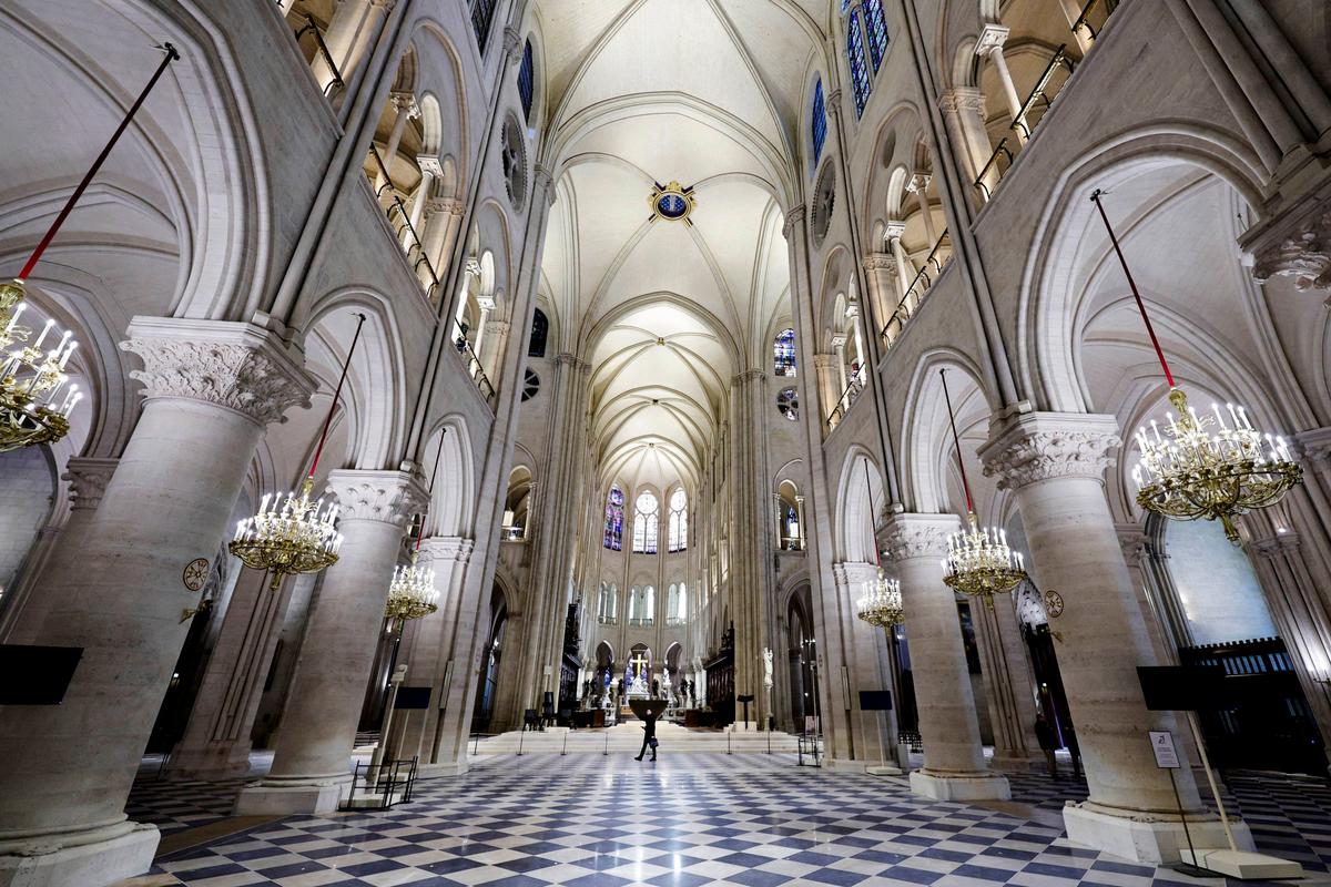 New Look of Notre Dame Cathedral Is Unveiled 5 Years After Catastrophic Fire