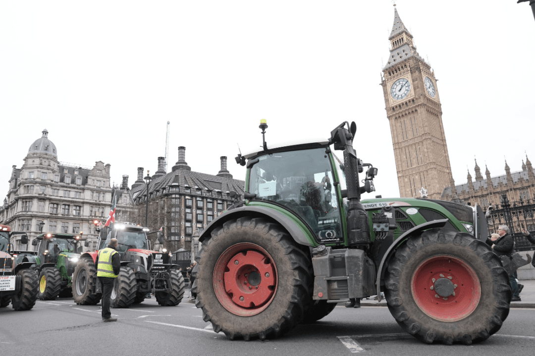 Farmers Descend on Westminster to Protest Against Inheritance Tax Plans