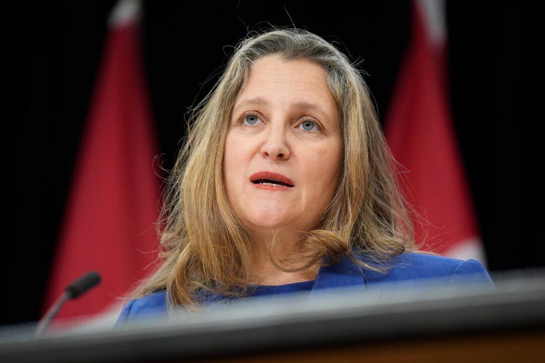 Freeland to Announce Liberal Leadership Bid Within the Next Week