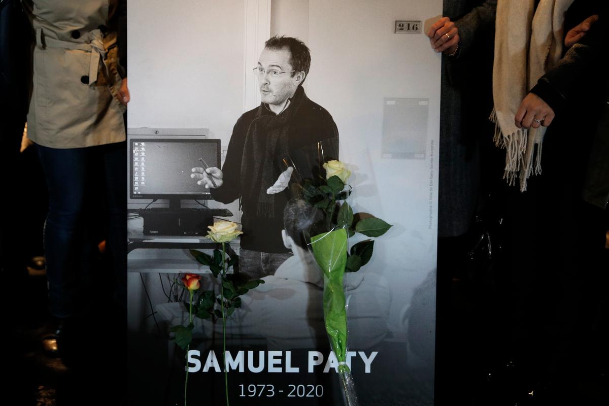 8 Jailed in France for Assisting Extremist Who Murdered Teacher Samuel Paty